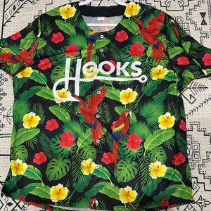 Tropical Parrot Print Jersey ( CC Hooks)